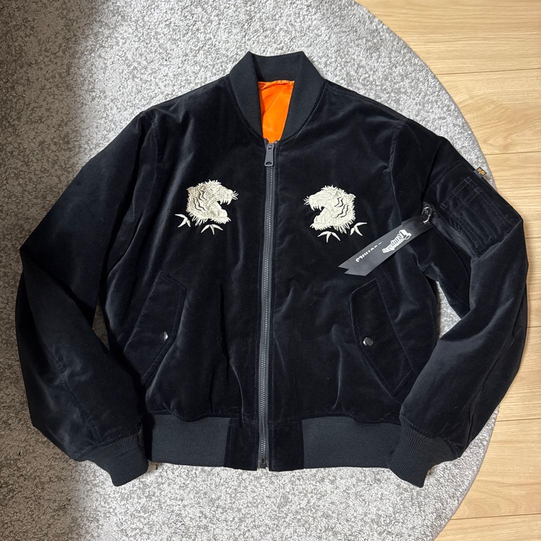 別注Tempalay×Alpha ×FREAK'S STORE 別珍MA-1