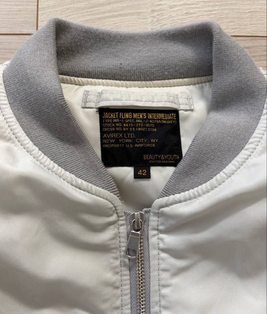 【本日専用】AVIREX B&Y ユナイテッドアローズ　別注　MA-1