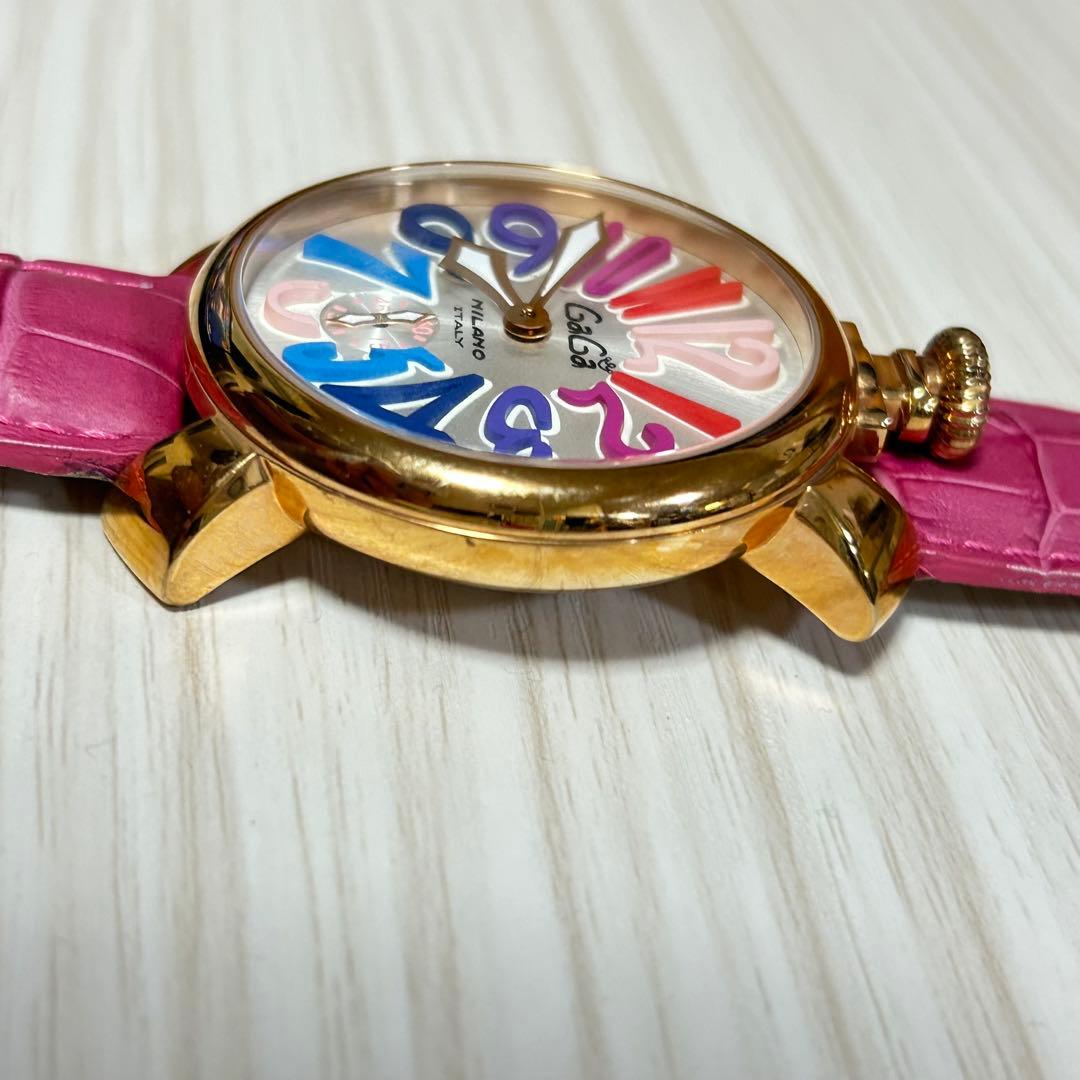 ❣️GaGa MILANO❣️腕時計　ピンク　おしゃれ　可愛い　手巻き時計