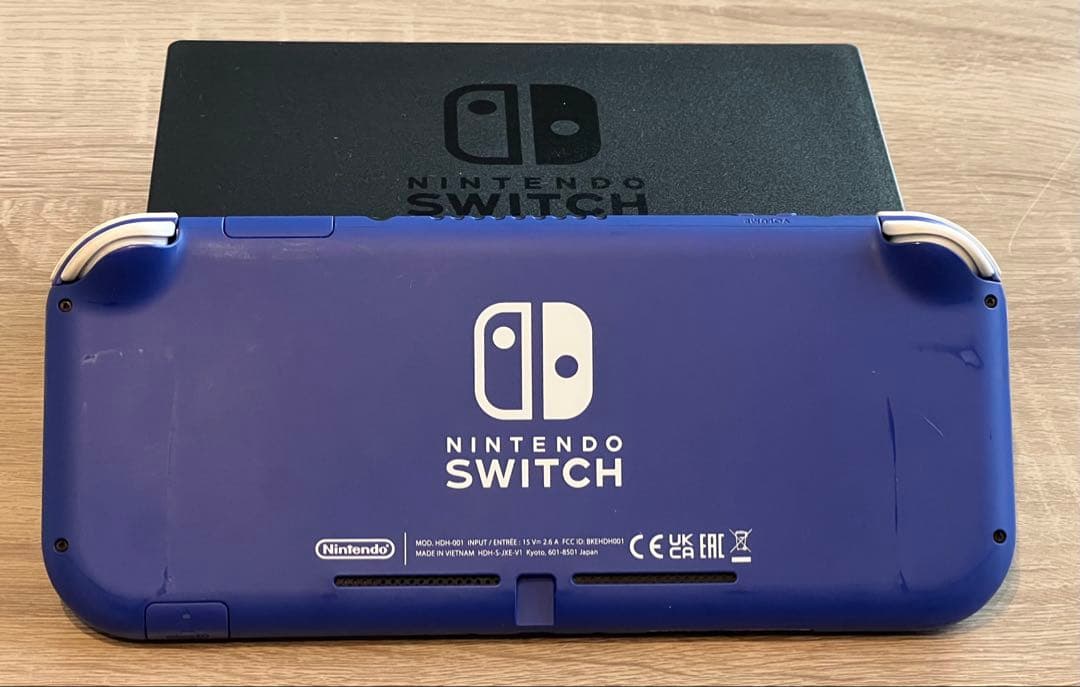 【美品】Nintendo Switch Lite ブルー本体 箱付