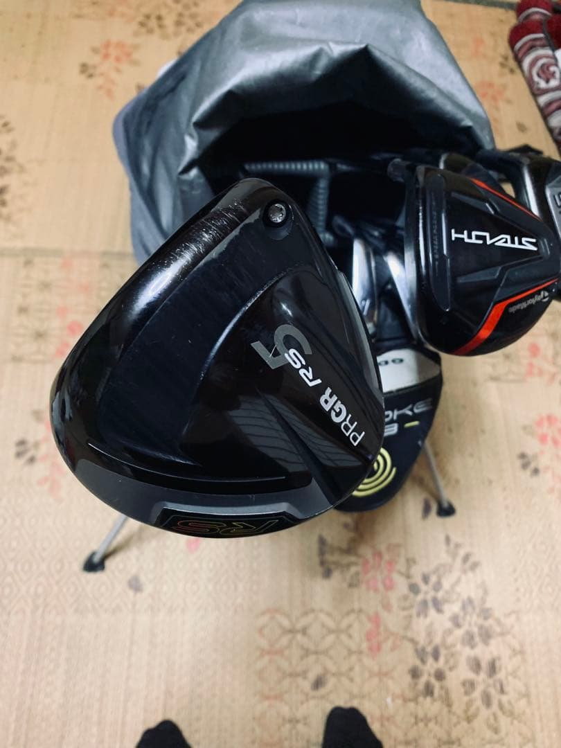 【Tombow】ゴルフクラブ13本 キャディバッグ付