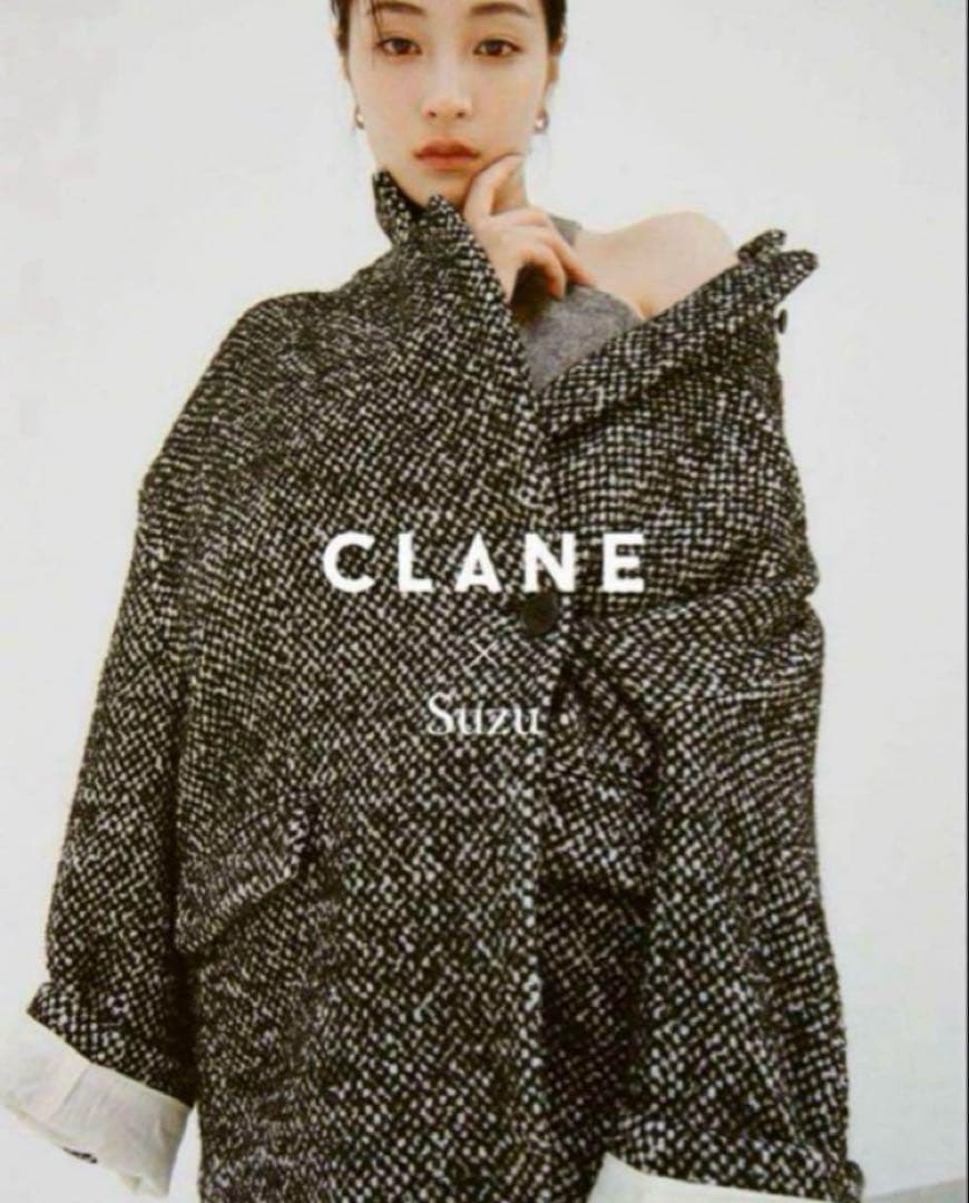 本日削除❗️CLANE×広瀬すずCLANE MIX COLOR OVER COAT