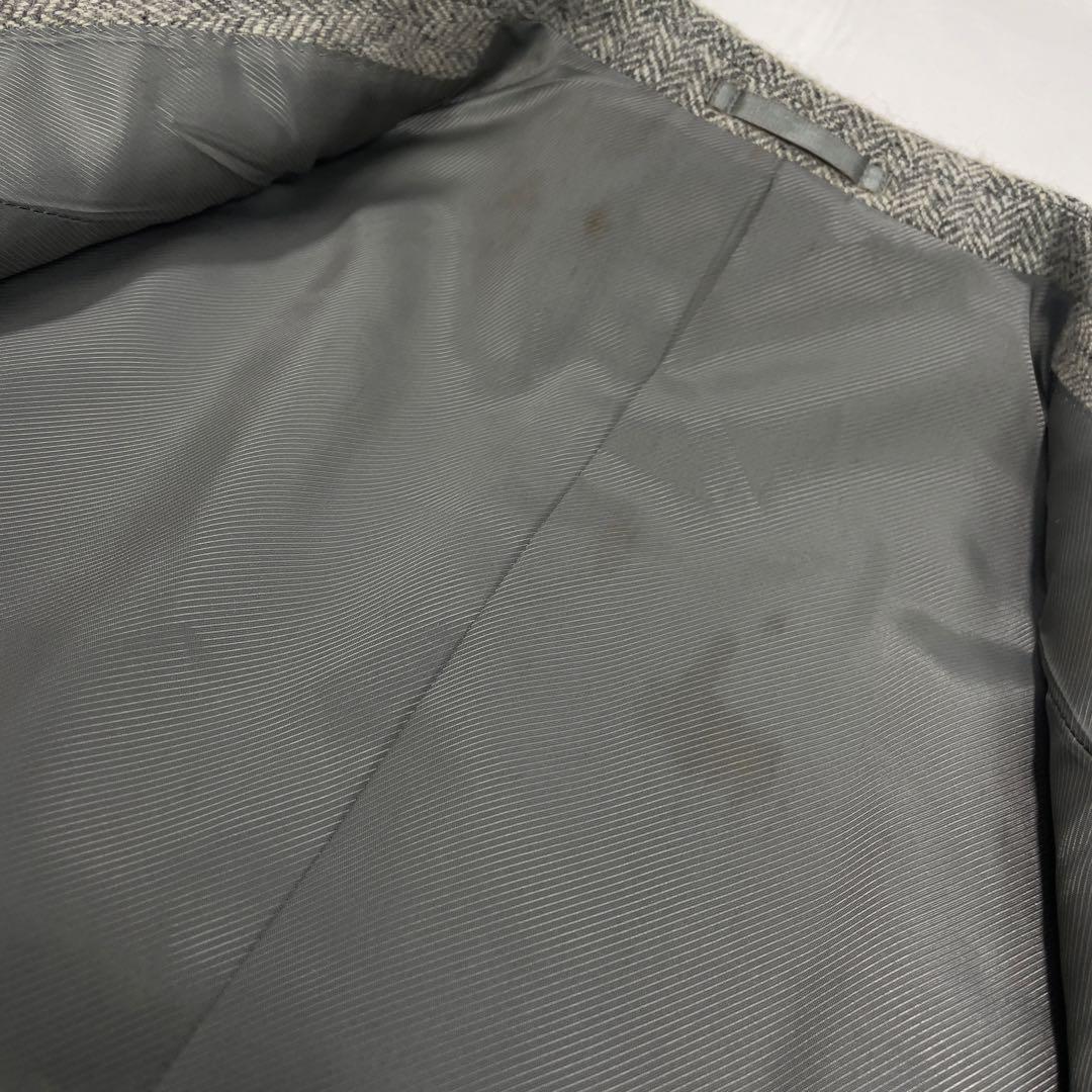 ジャミーソンズ シェトランドウール ヘリンボーン ハンティングジャケット L