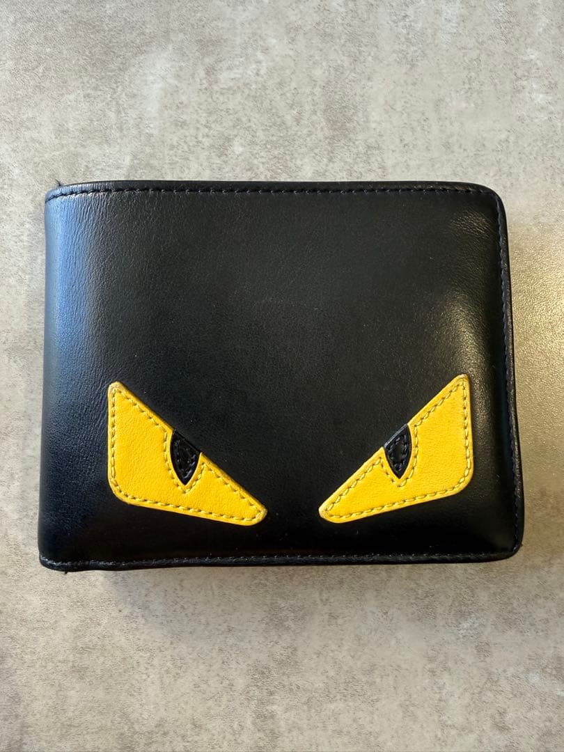 FENDI 二つ折り財布 フェンディモンスター　キムジョーンズ