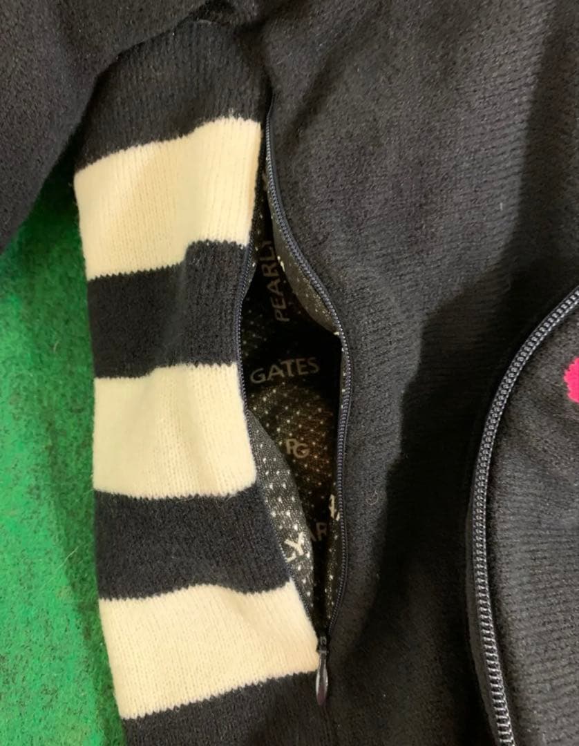 〇PEARLY GATES エアフィール×DIAPLEX ニット ジャケット