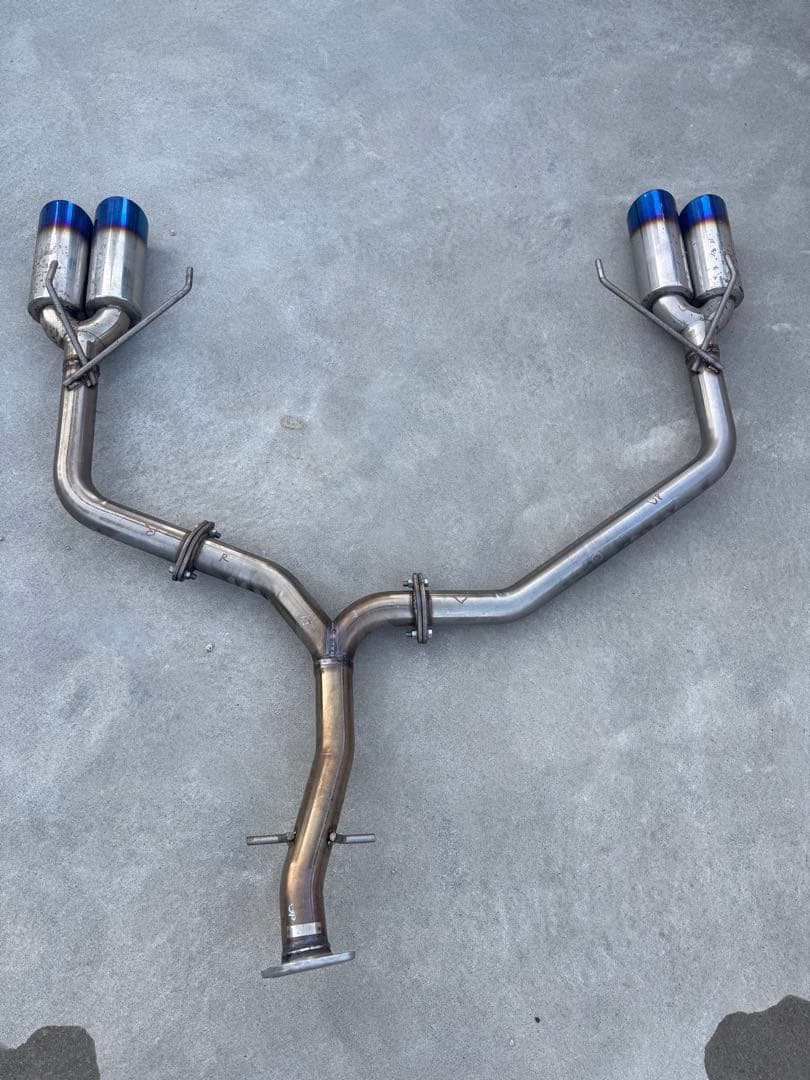 BRASH 4本出しマフラー 130マークX