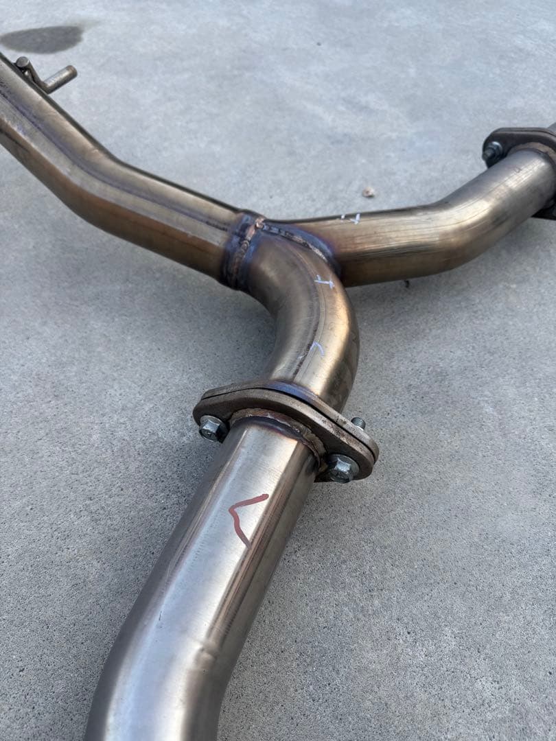 BRASH 4本出しマフラー 130マークX