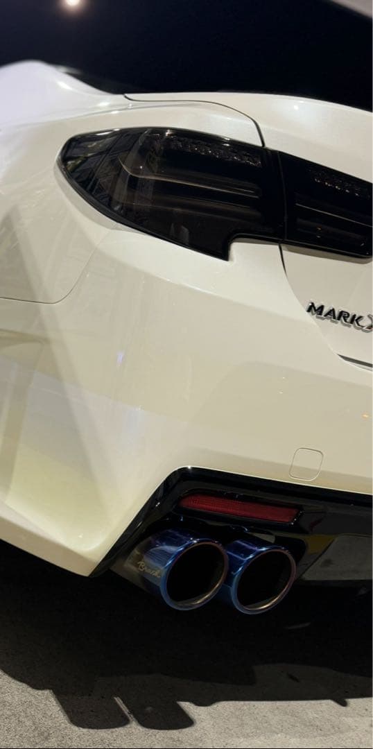 BRASH 4本出しマフラー 130マークX