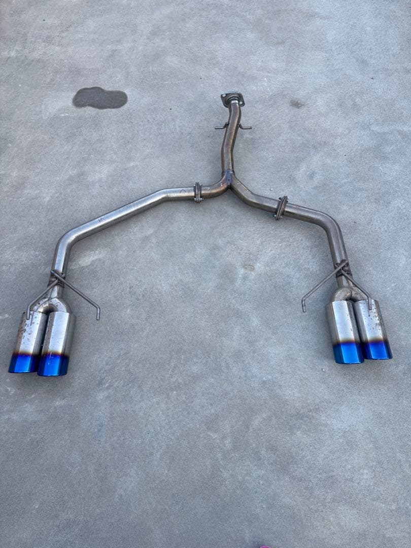 BRASH 4本出しマフラー 130マークX