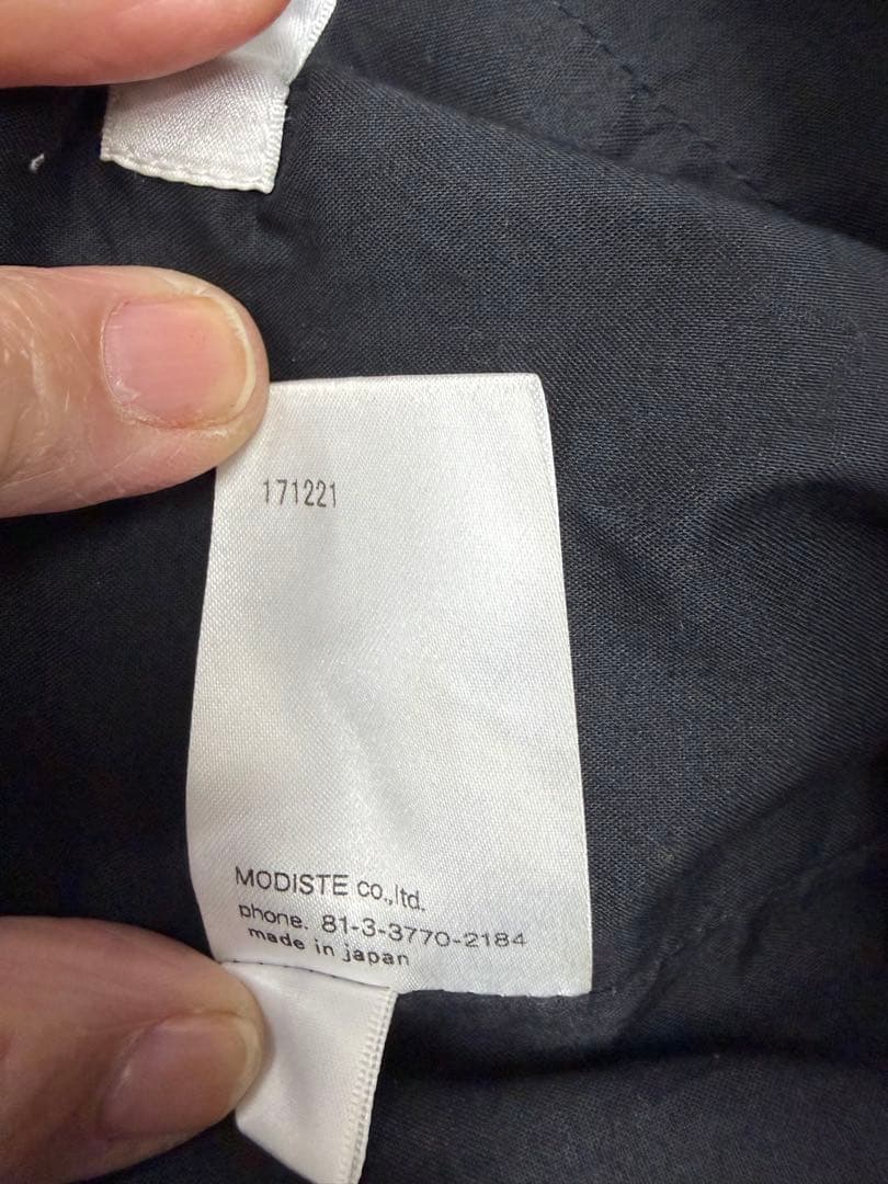 KIJI MA TAKAYUKI ブラック バケットハット フレア型