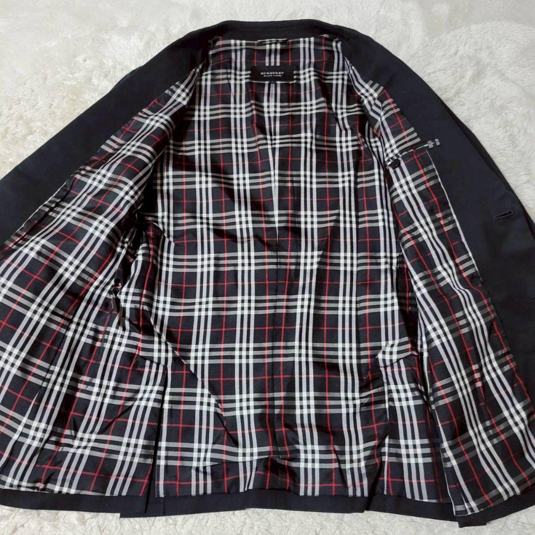 美品✨ BURBERRY BLACK LABEL テーラードジャケット 黒 L