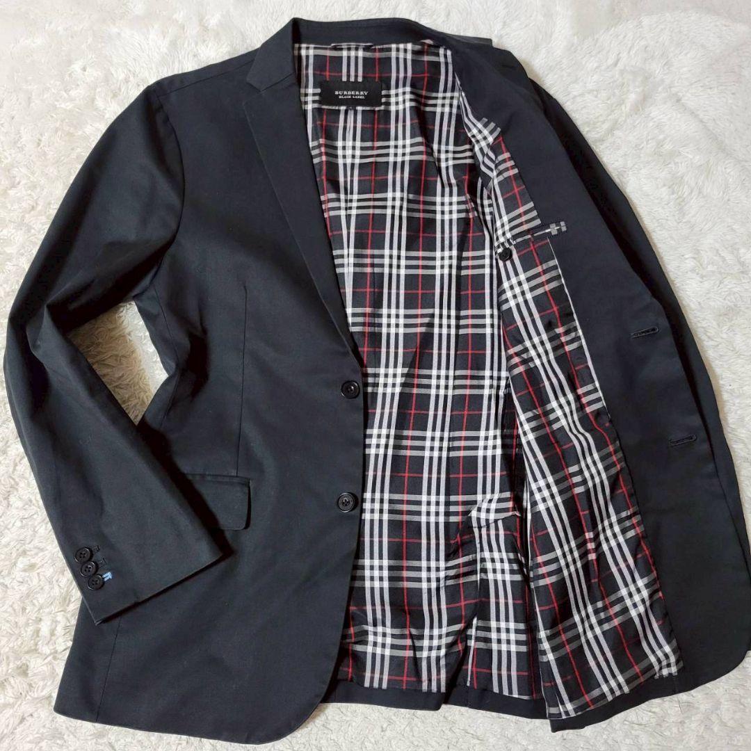 美品✨ BURBERRY BLACK LABEL テーラードジャケット 黒 L