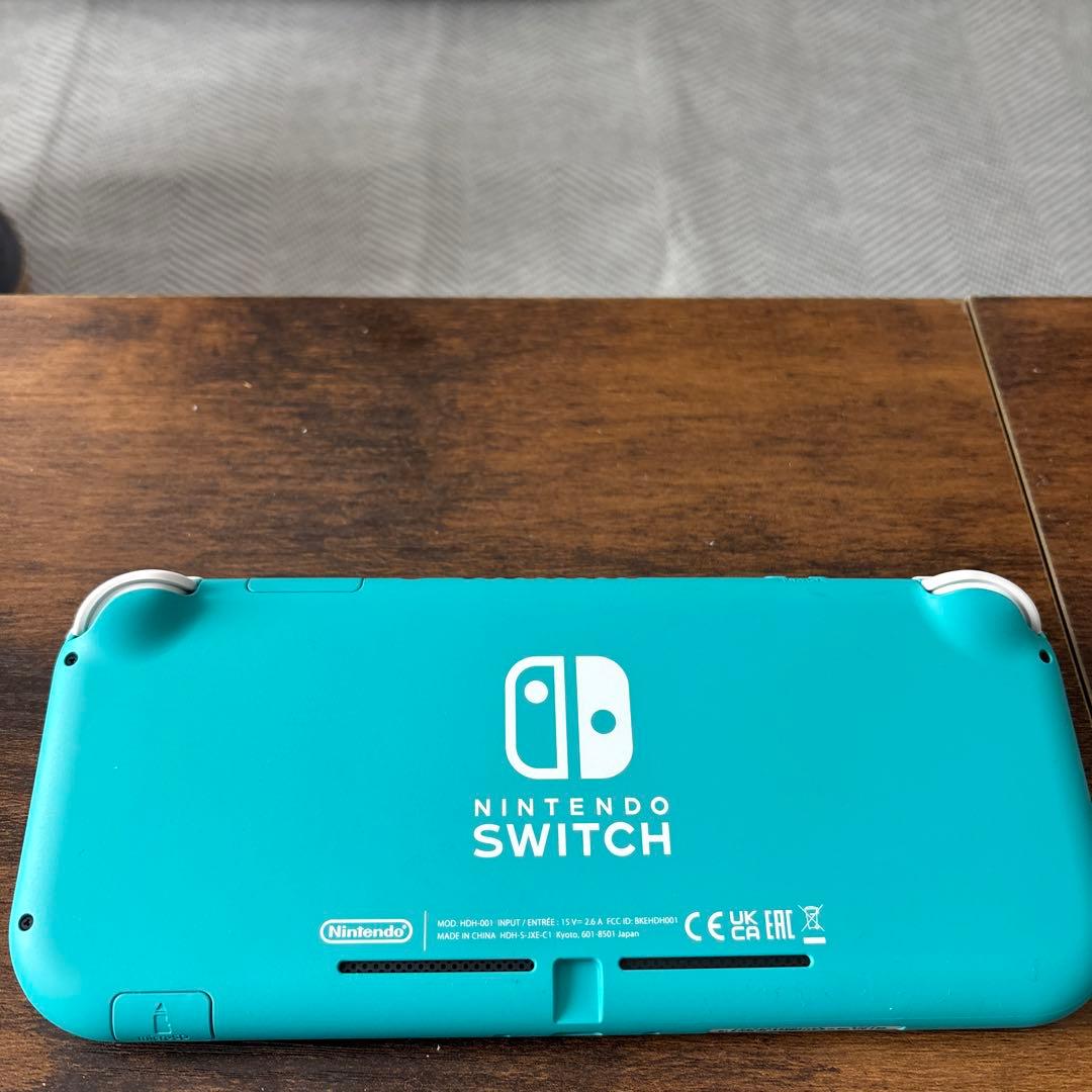 任天堂 Switch Lite ターコイズブルー / どうぶつの森カセット