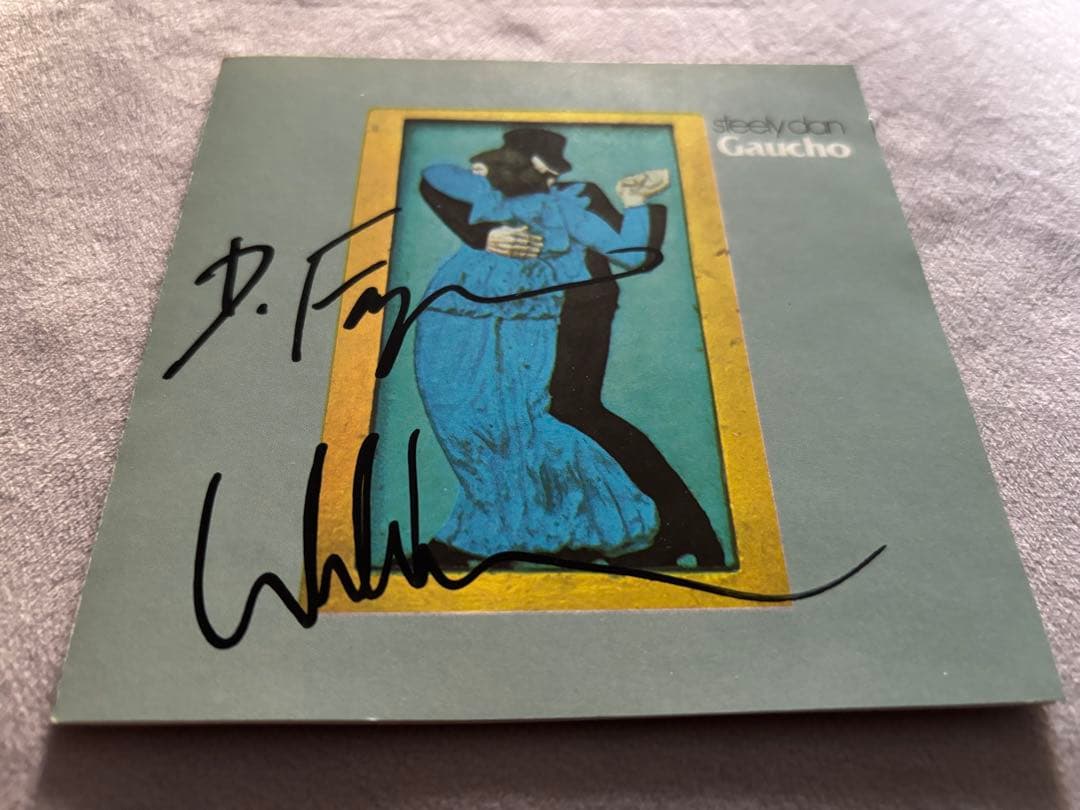 レアSteely Dan gaucho直筆サイン CD スティーリー・ダン