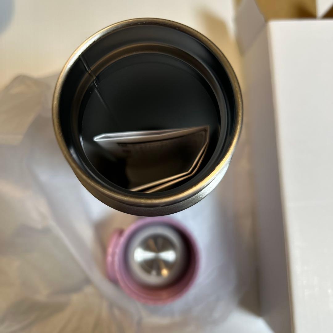 ステンレスボトルSTANLEYグラデーションブルーピンク473ml