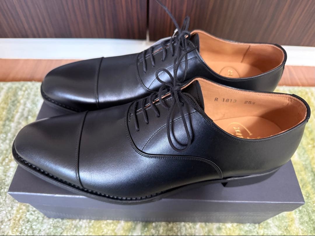 【未使用品】スコッチグレイン 革靴2足（黒、茶）