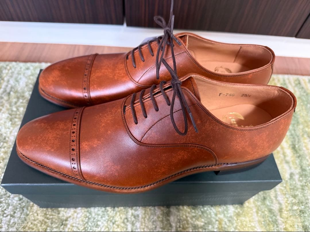 【未使用品】スコッチグレイン 革靴2足（黒、茶）