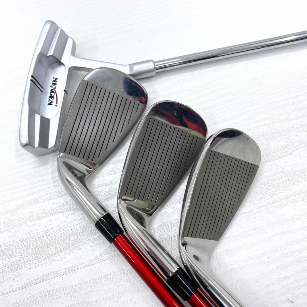 【子供用‼】 NEXGEN ネクスジェン ジュニア ゴルフクラブ セット 6本