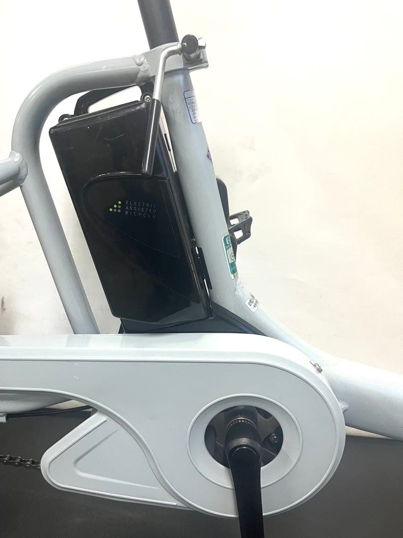 1年保証 ブリヂストン　ビッケポーラー　20インチ　水色　電動アシスト自転車