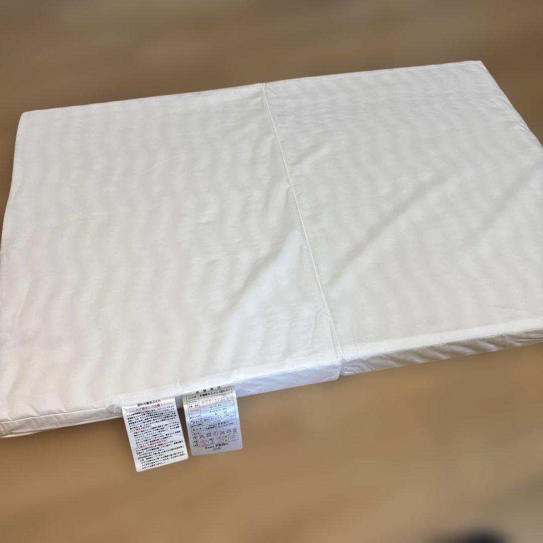 大和屋ミニベビーベッド （折り畳み可/キャスター&収納付き）掛&敷布団セット可能