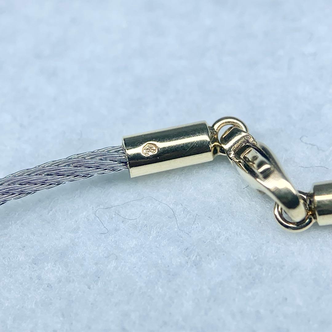 未使用級 フィリップシャリオール ネックレス チョーカー ワイヤー 付属品つき