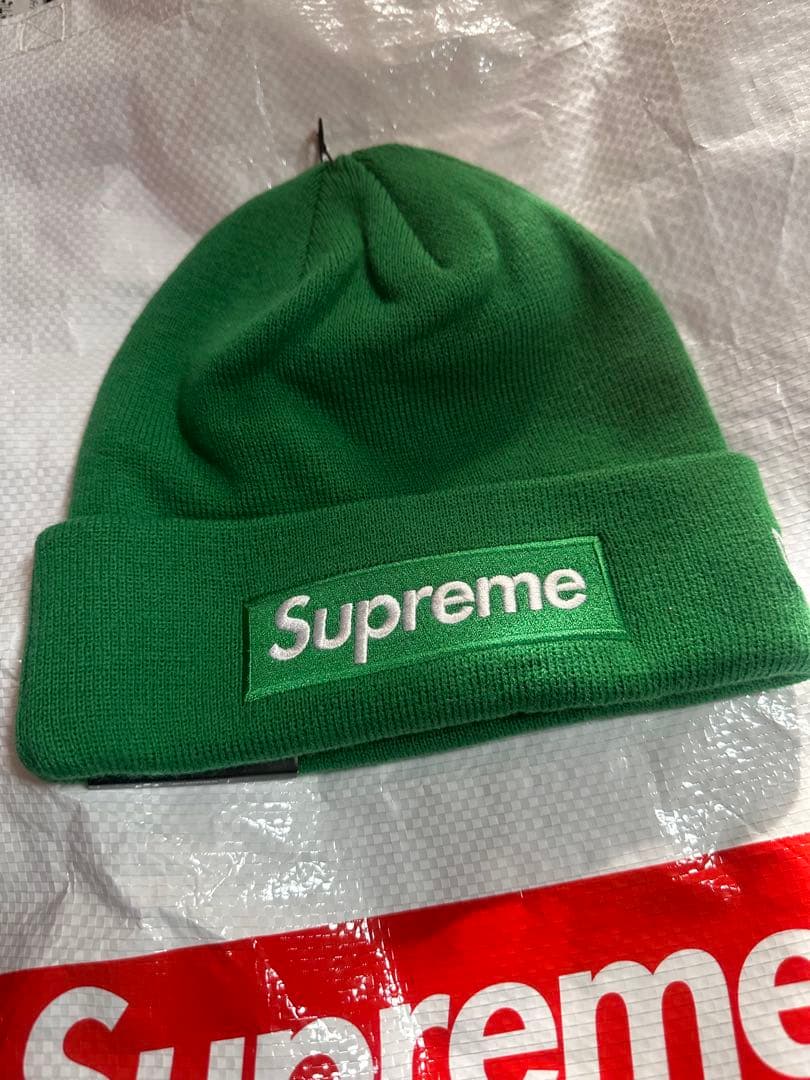 New Era® Box Logo Beanie グリーン　緑