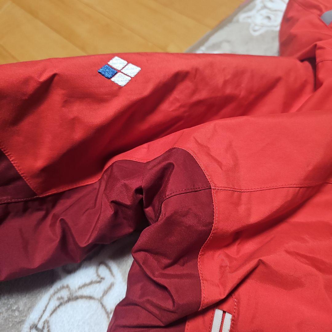 f*i様 mont-bell キッズ用スキーウェア セット130 レッド