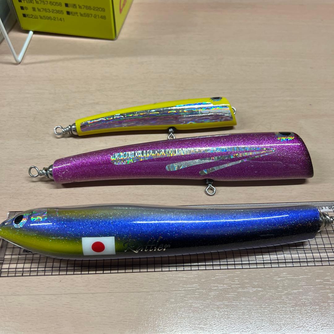 ナパーム トップウォーター ルアー 3個セット