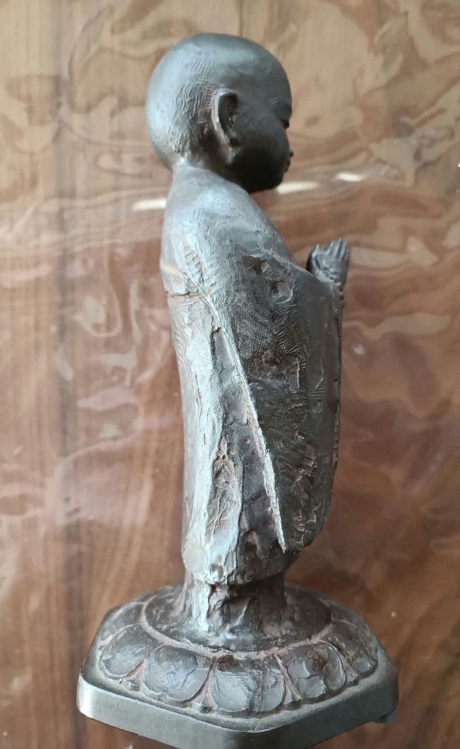 友沢正彦作 ブロンズ製地蔵菩薩像