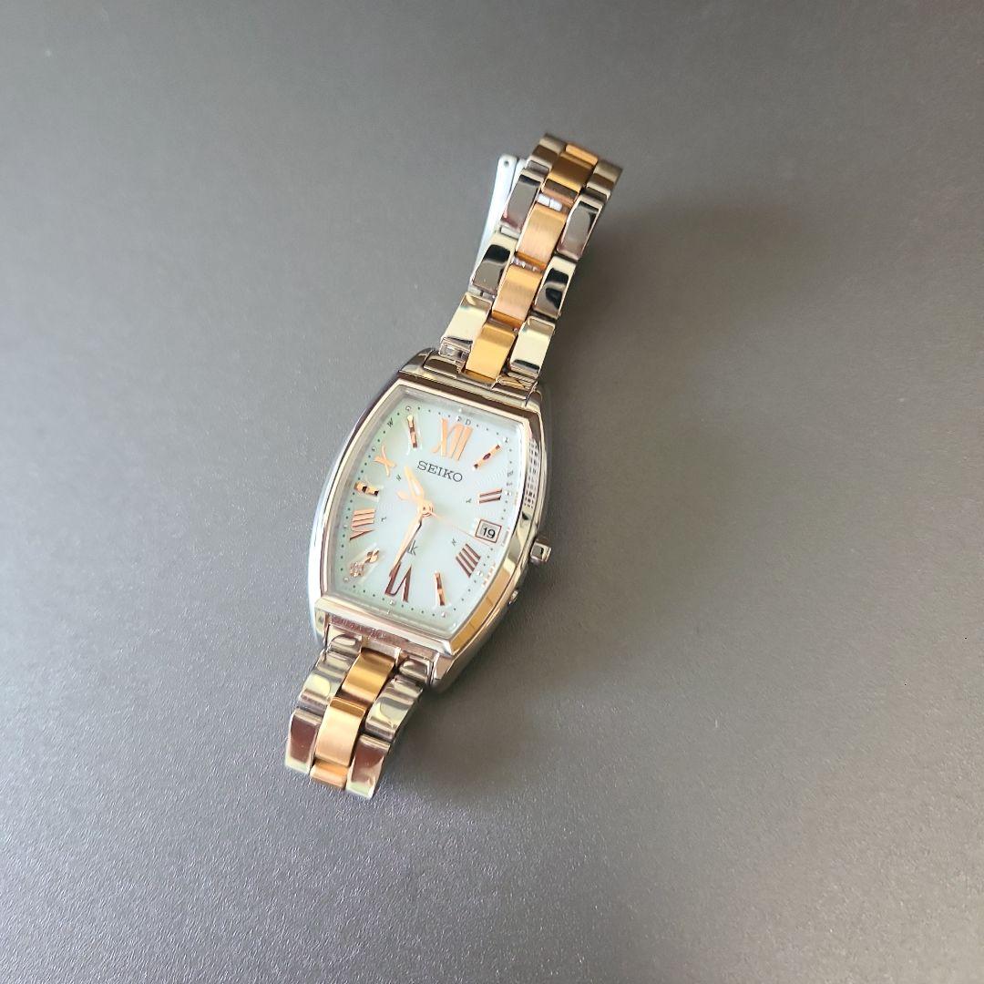 腕時計 ルキア ソーラー電波 サファイアガラス SSVW117