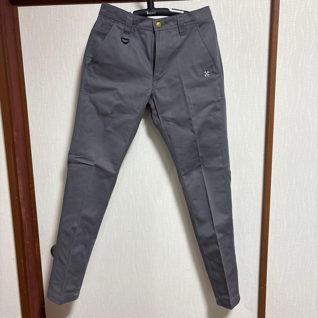 BLUCO ブルコ ワークパンツ 141-41-005 ライトグレー Sサイズ