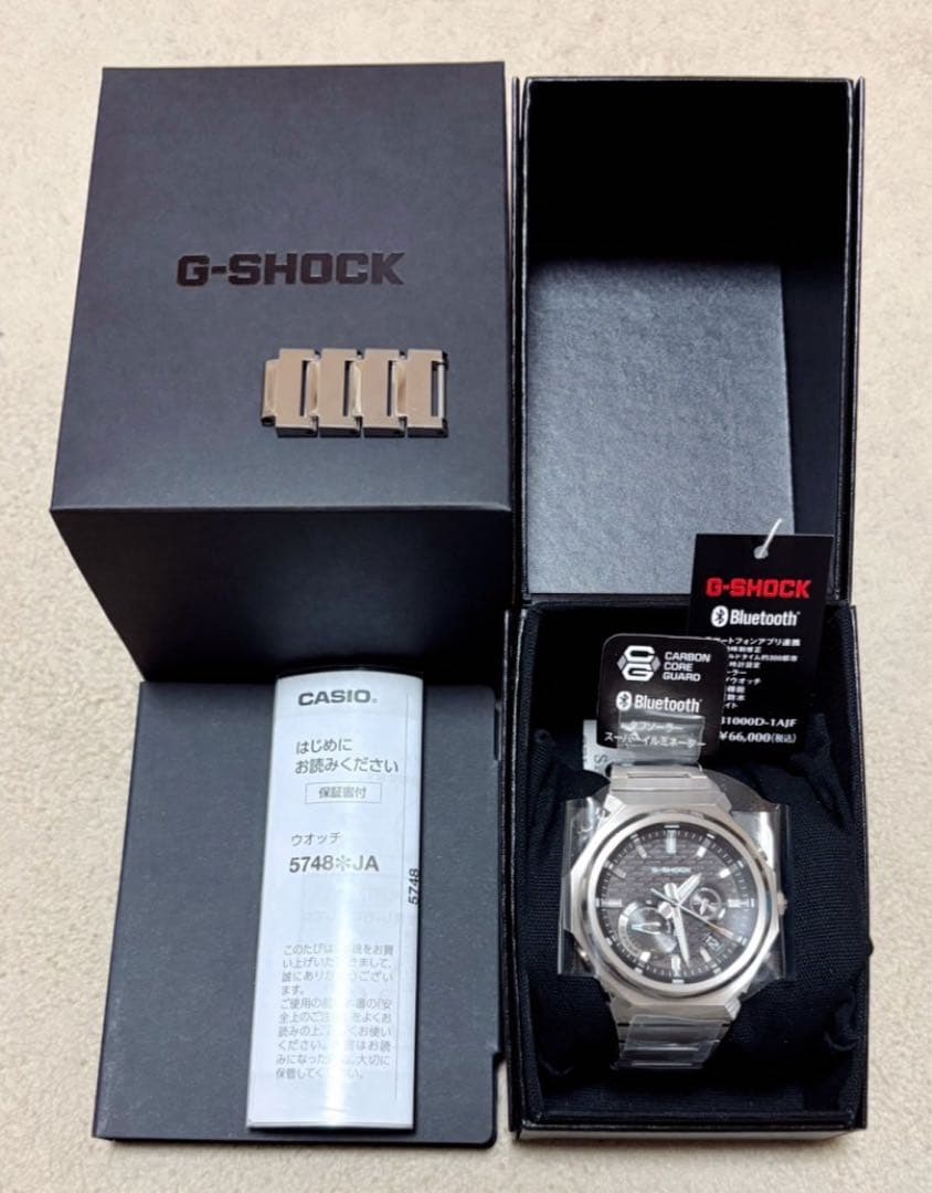 タグ有【新品】CASIO G-SHOCK GST-B1000D-1AJF