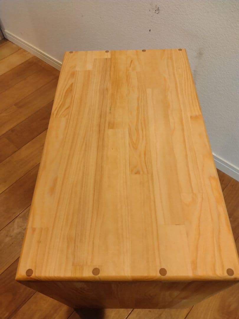 木製　ハンドメイド　オーダー　コの字　サイドテーブル　テレビ台　水槽台　キヌカ