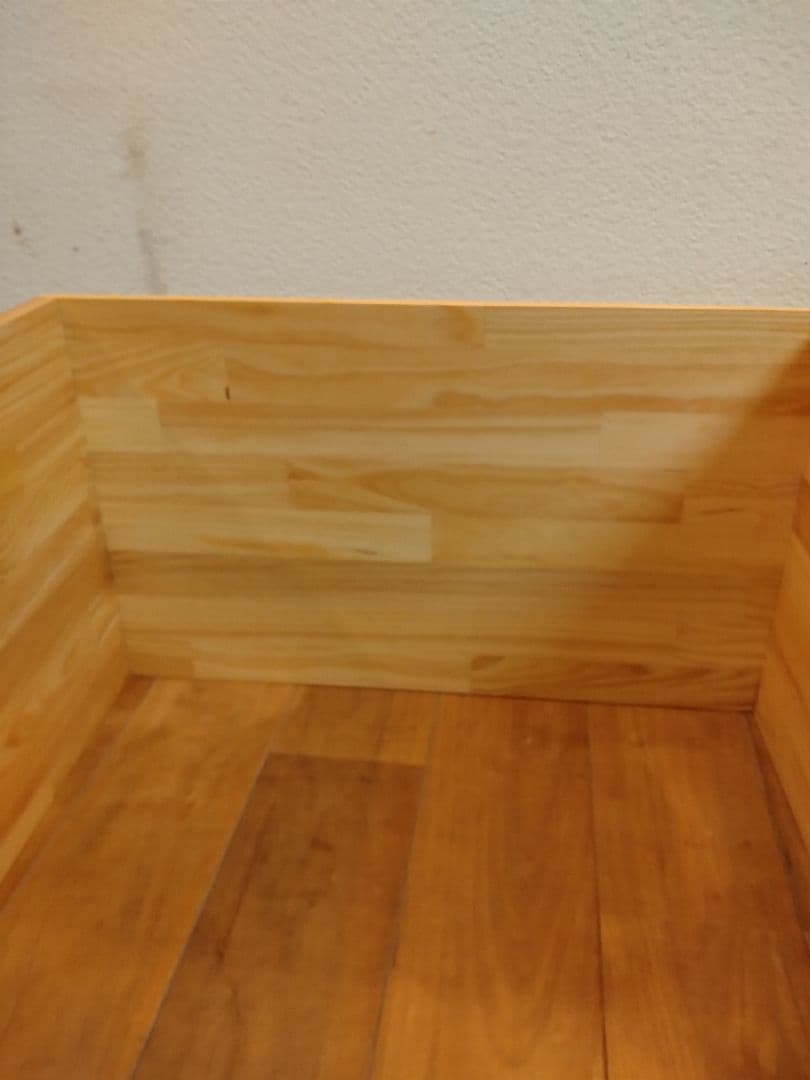 木製　ハンドメイド　オーダー　コの字　サイドテーブル　テレビ台　水槽台　キヌカ