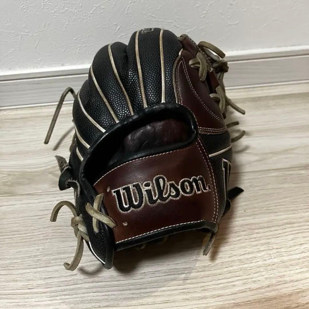 【希少・即戦力】Wilson ワナビーヒーロー 87型 軟式 内野手用 型良好