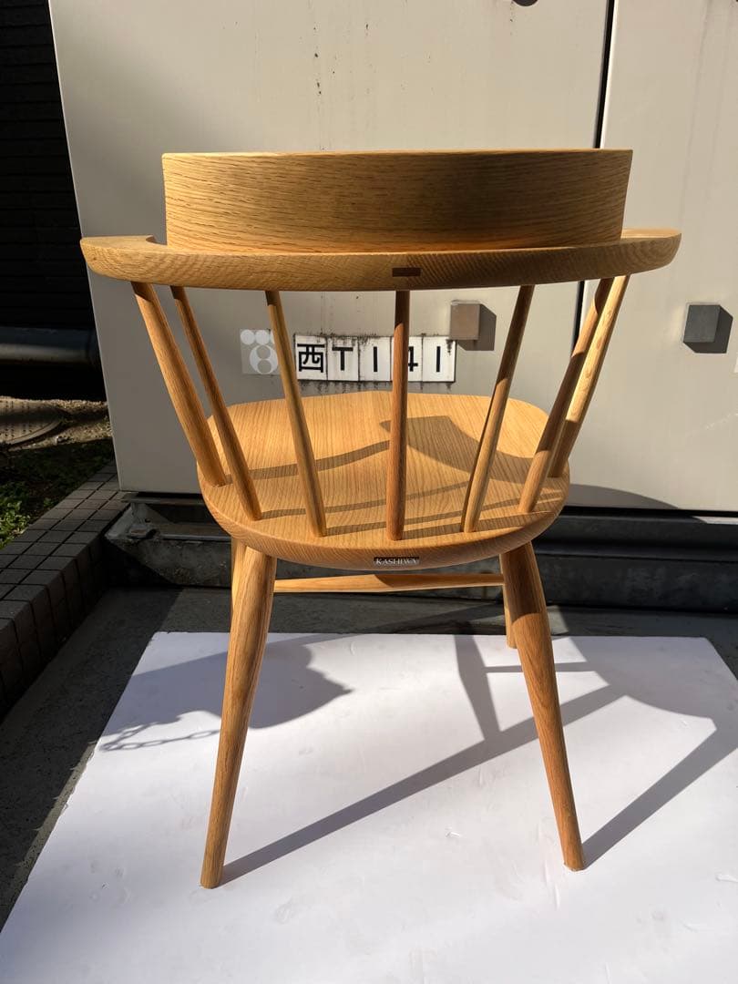 【美品】柏木工 KASHIWA クラウンチェア SC3A ダイニングチェア d