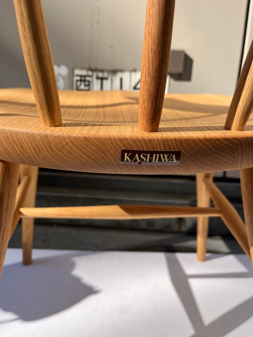【美品】柏木工 KASHIWA クラウンチェア SC3A ダイニングチェア d