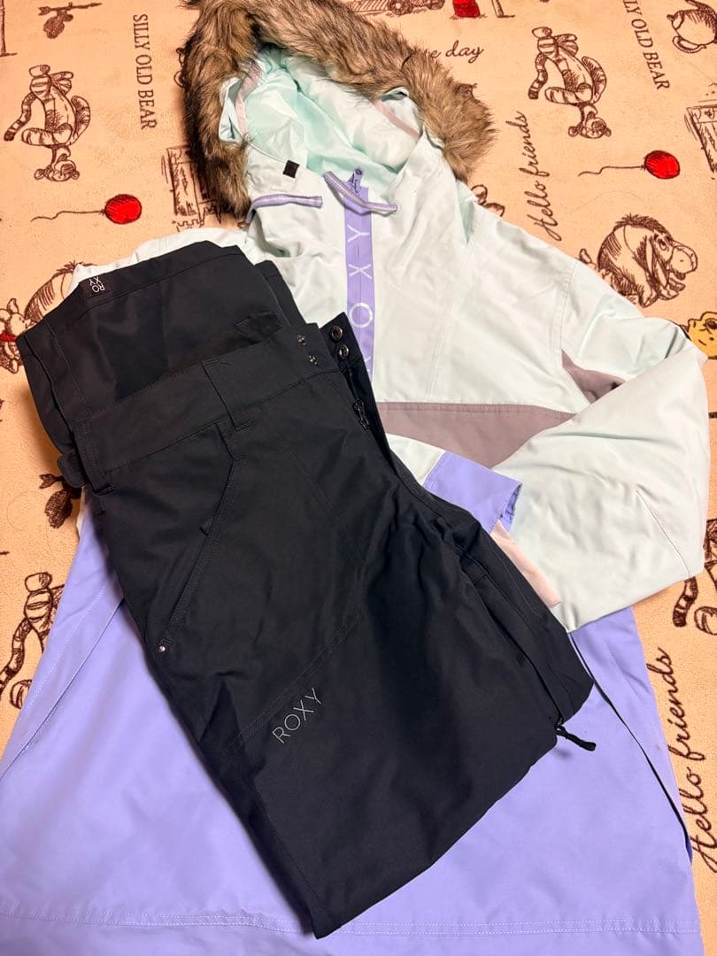 【美品】ROXY スノーボードウェア上下セット