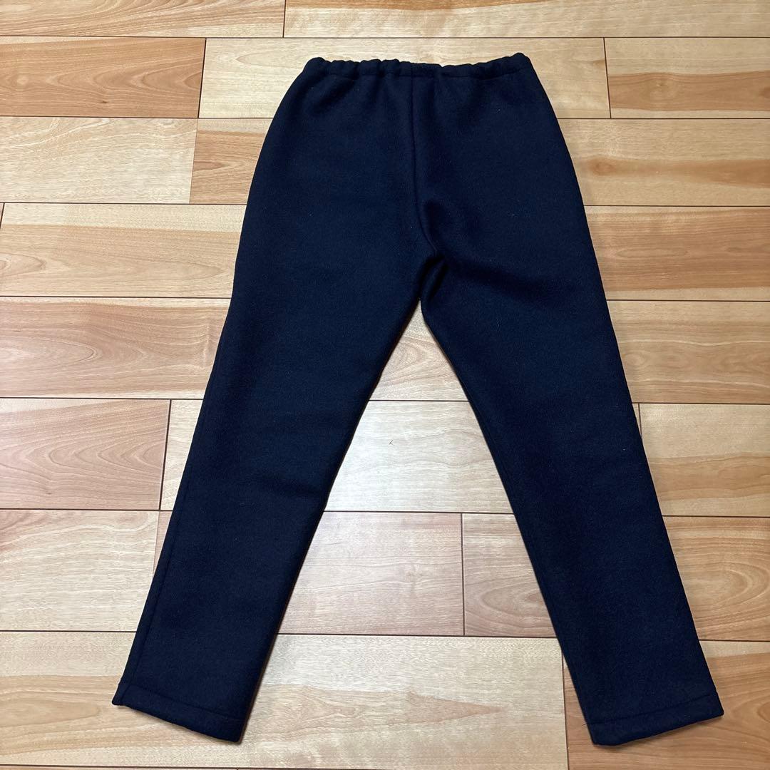 ミナペルホネン　パッチワーク　あったか起毛ウールパンツ　ハンドメイド