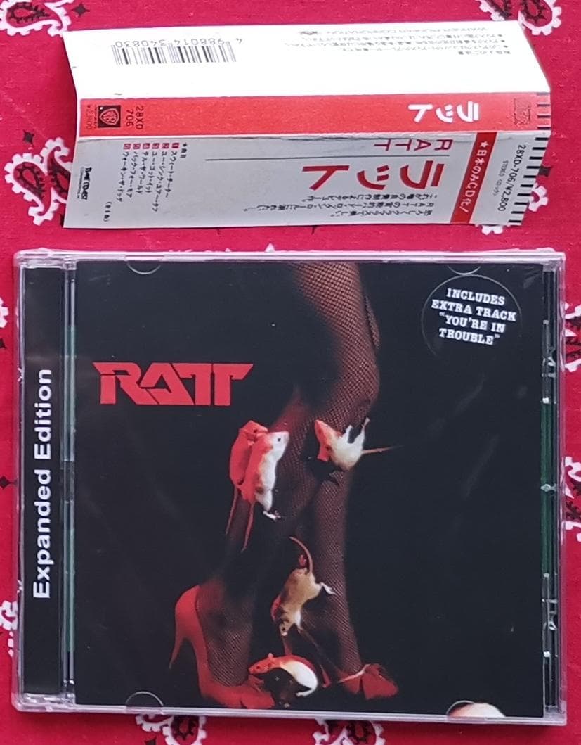 m*u様 ラット RATT デビュー盤 40周年記念盤 おまけ付き