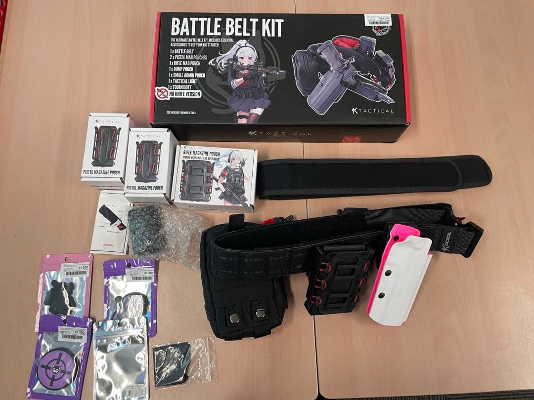 KTACTICAL BATTLE BELT KIT サバゲー用装備