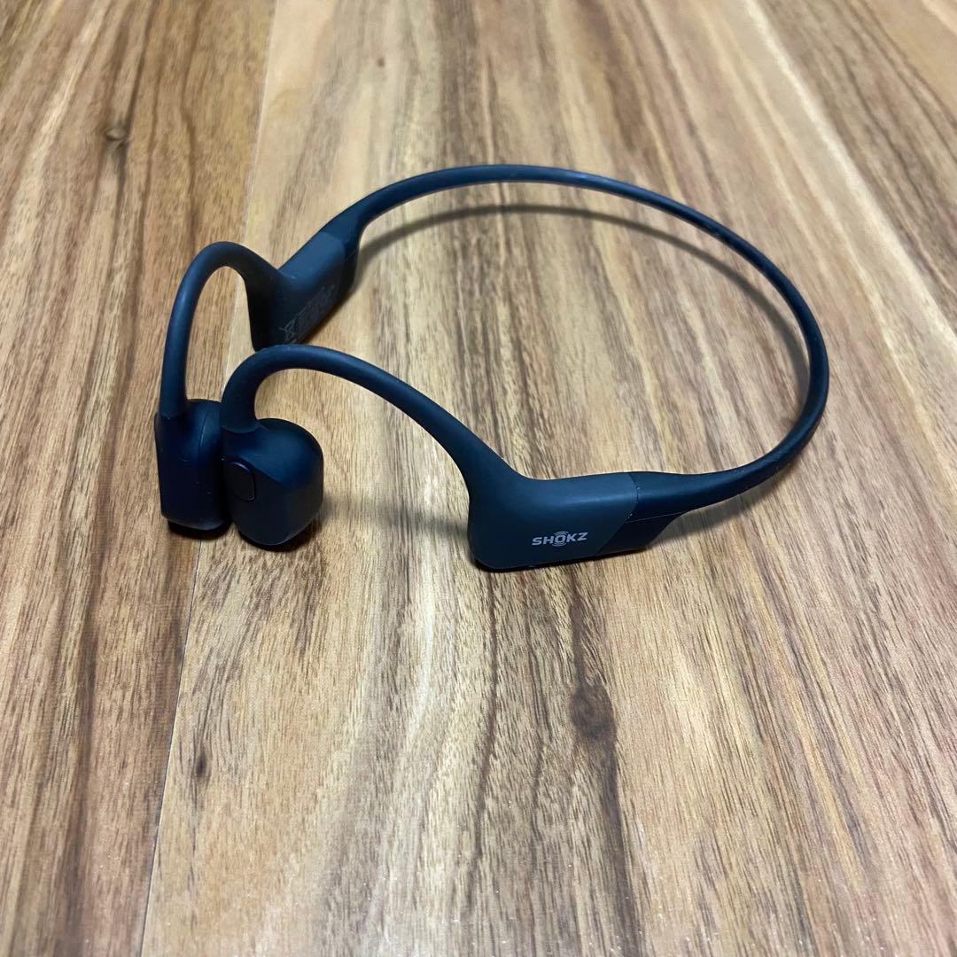 SHOKZ 骨伝導イヤホン ブラック