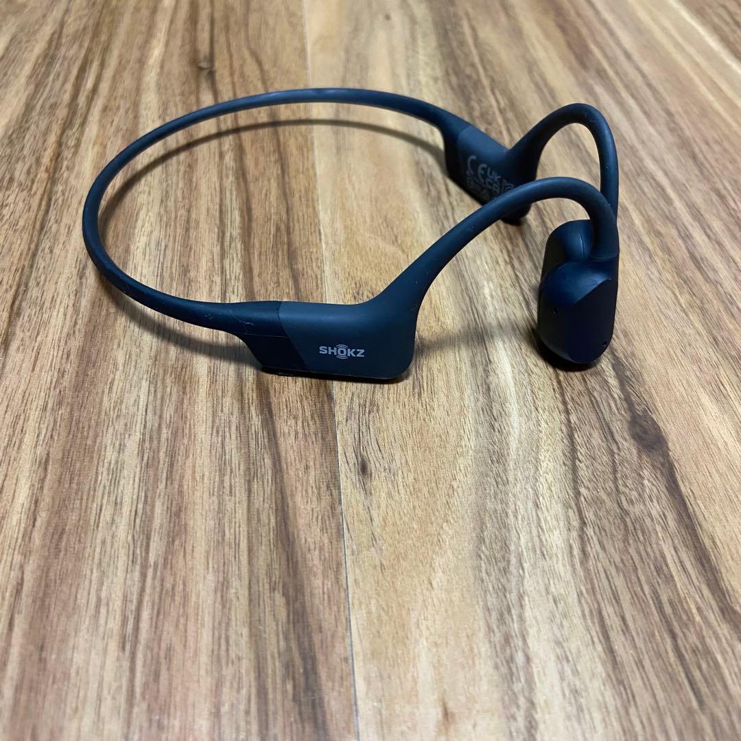 SHOKZ 骨伝導イヤホン ブラック