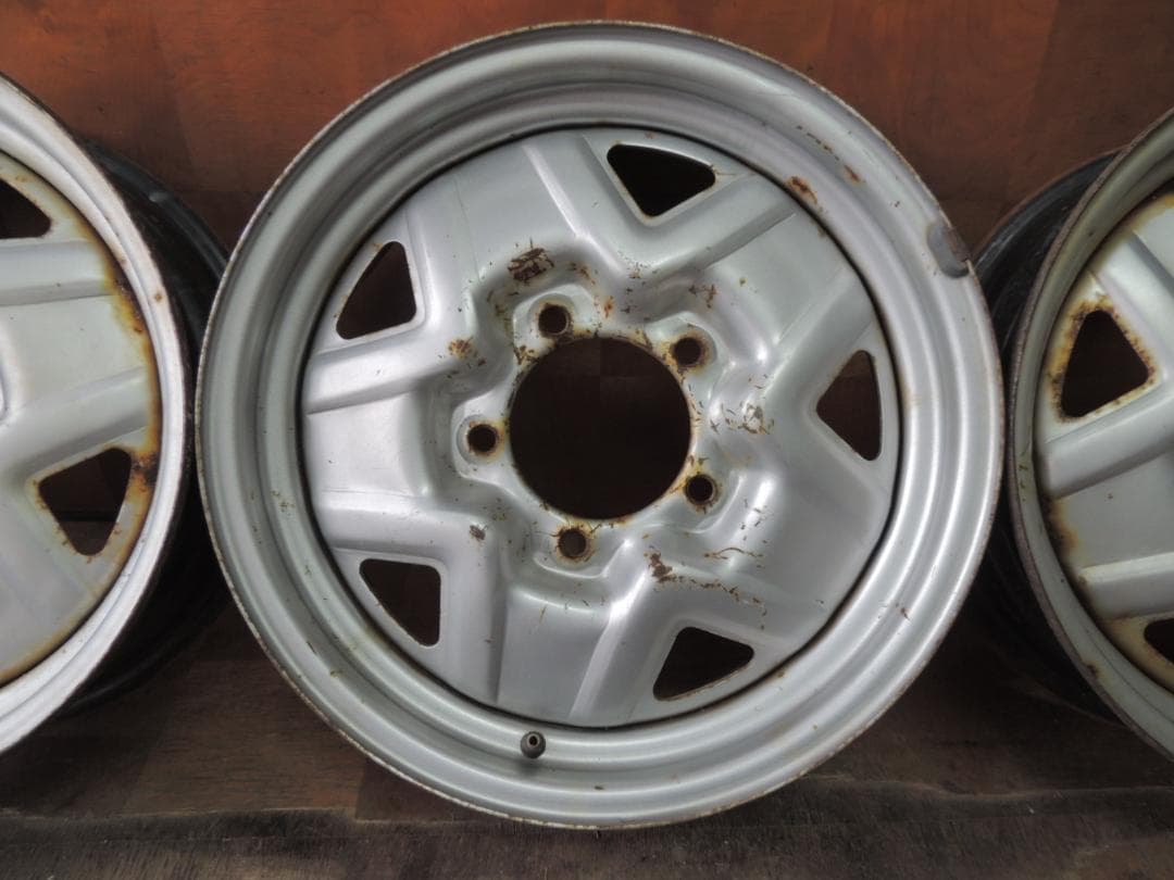 T785　ジムニー　スチールホイール　16×5J　4本　サビ有り