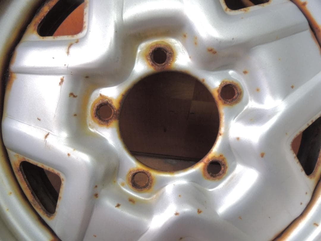 T785　ジムニー　スチールホイール　16×5J　4本　サビ有り