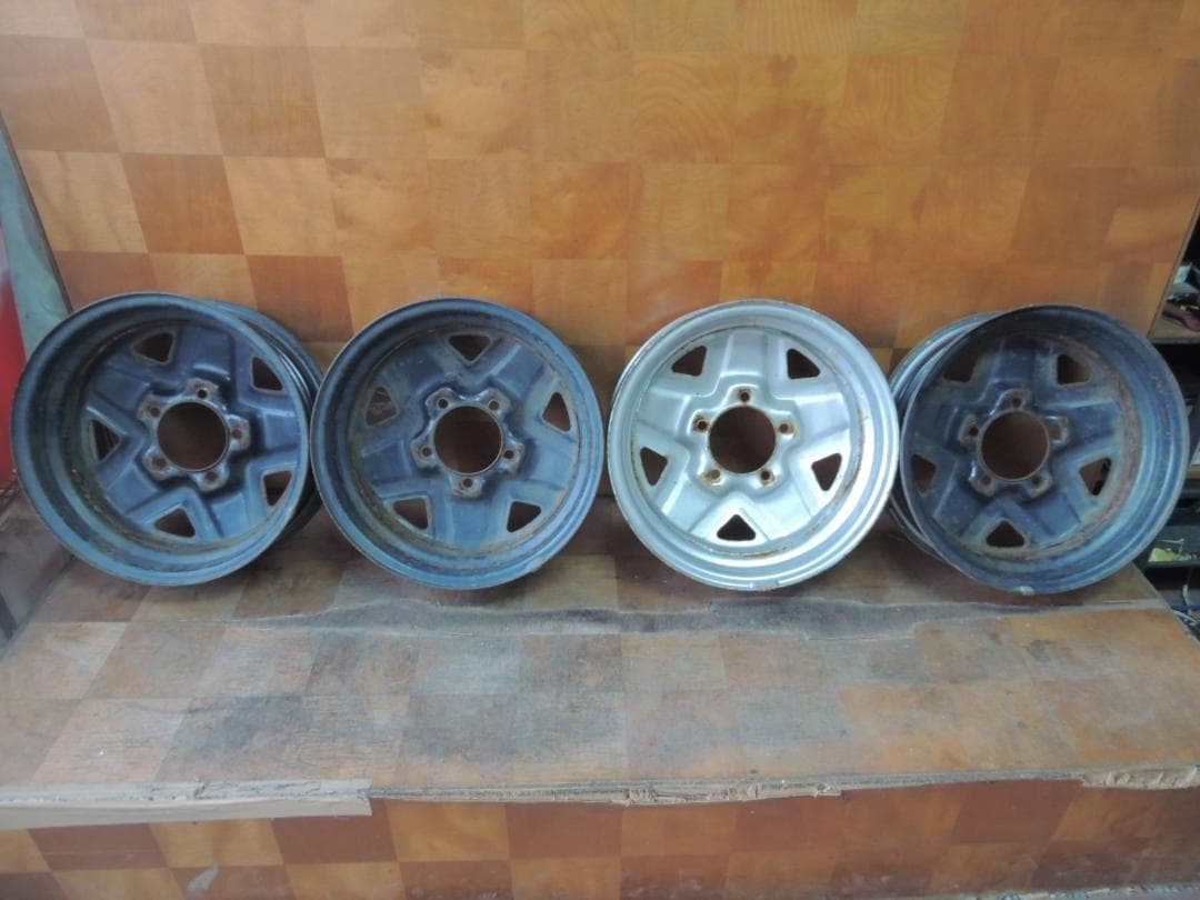 T785　ジムニー　スチールホイール　16×5J　4本　サビ有り