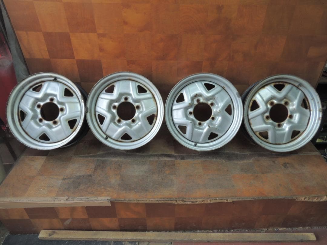 T785　ジムニー　スチールホイール　16×5J　4本　サビ有り