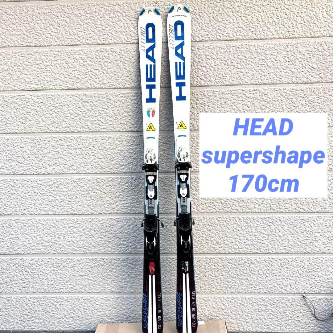 HEAD SUPERSHAPE スキー板 大人 170cm