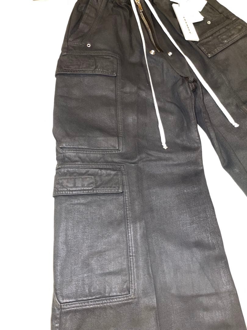 パンツ RICK OWENS DOUBLE CARGO JUMBO BELAS WAX