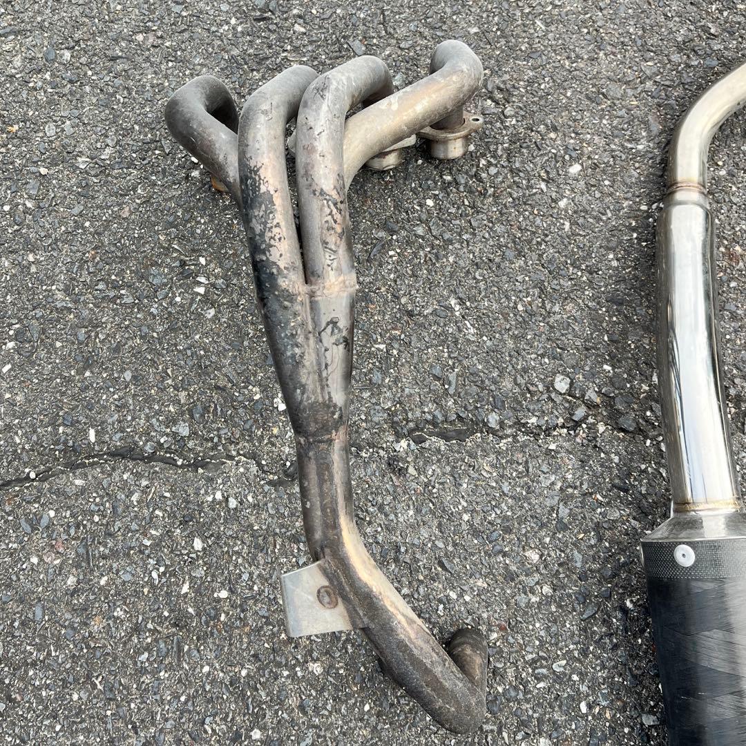 ホーネット250 SP忠男 スーパーコンバット 2本出し フルエキ マフラー